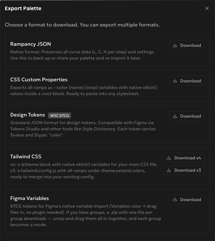 Export Anywhere: CSS, Tailwind, Design Tokens & Figma